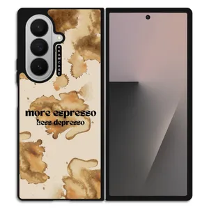 AKAM AMC-WSGZFOLD7-COFFEE-22 Cover For Samsung Galaxy Z Fold 7