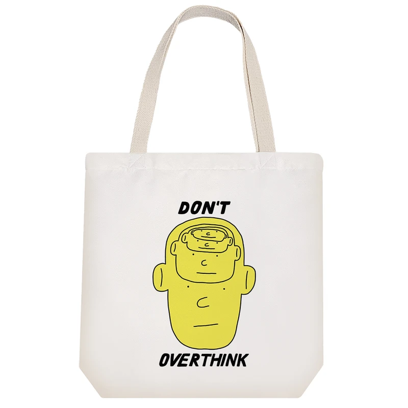 ساک خرید پارچه ای خندالو طرح اورثینک نکن مدل توت بگ کد 6942