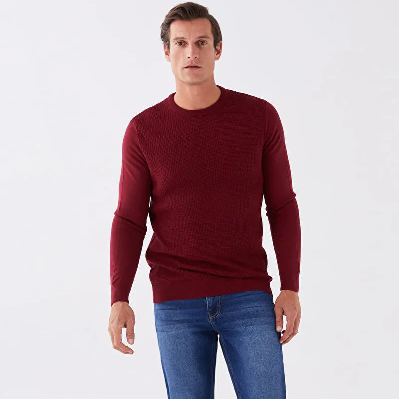 پلیور مردانه ال سی وایکیکی مدل W31522Z8 – DNF