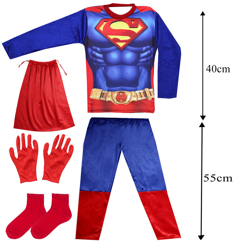 ست ایفای نقش طرح سوپر من کد M35 بسته 7 عددی