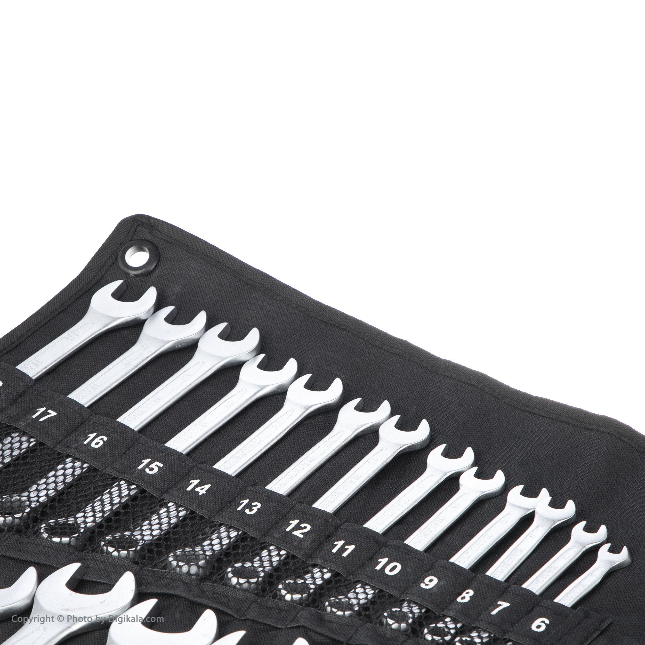 مجموعه 25 عددی آچار یکسر تخت و یکسر رینگی هامبورگ کد 0001