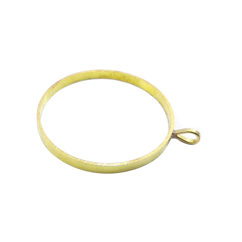 عکس شماره 3 : قالب رزین اپوکسی مدل برنجی طرح دایره باز بزرگ بسته 5 عددی