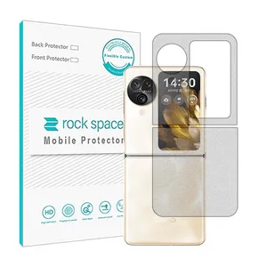 Matte Rockspace HyMTT phone back protector suitable for Oppo find n3 flip mobile phone