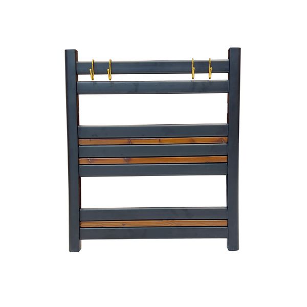 رادیاتور حوله خشک کن هاتیپس مدل آلومینیومی آلترمو 50*60 Black