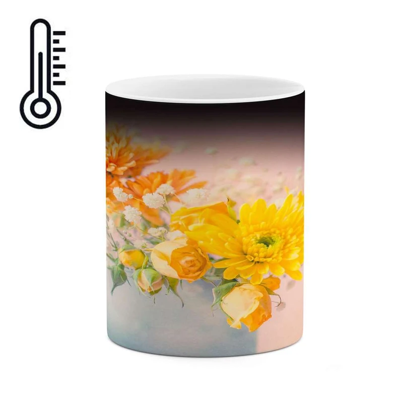 ماگ حرارتی کاکتی مدل گل کد mgh15481