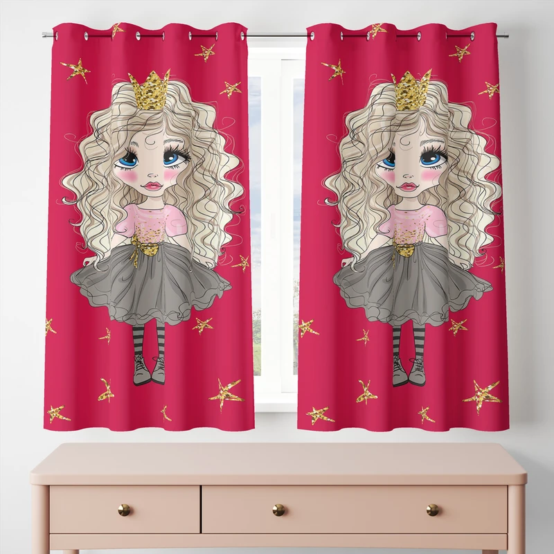 پرده مدل مخمل پانچی کد 7786 سایز 200x140 سانتی متر