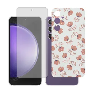 Glass Together model transparent Screen Protector Suitable for Samsung Galaxy A55 Mobile Phone with Back cover sticker