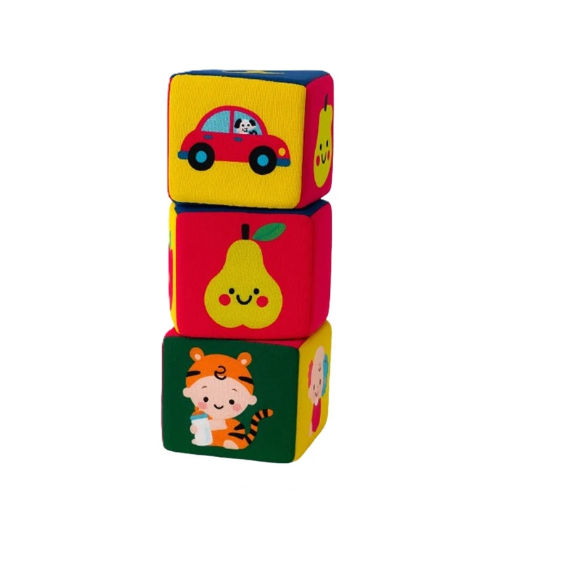 بازی آموزشی  انتشارات ماه کوچولو مدل مکعب ابری مفاهیم مجموعه 3 عددی