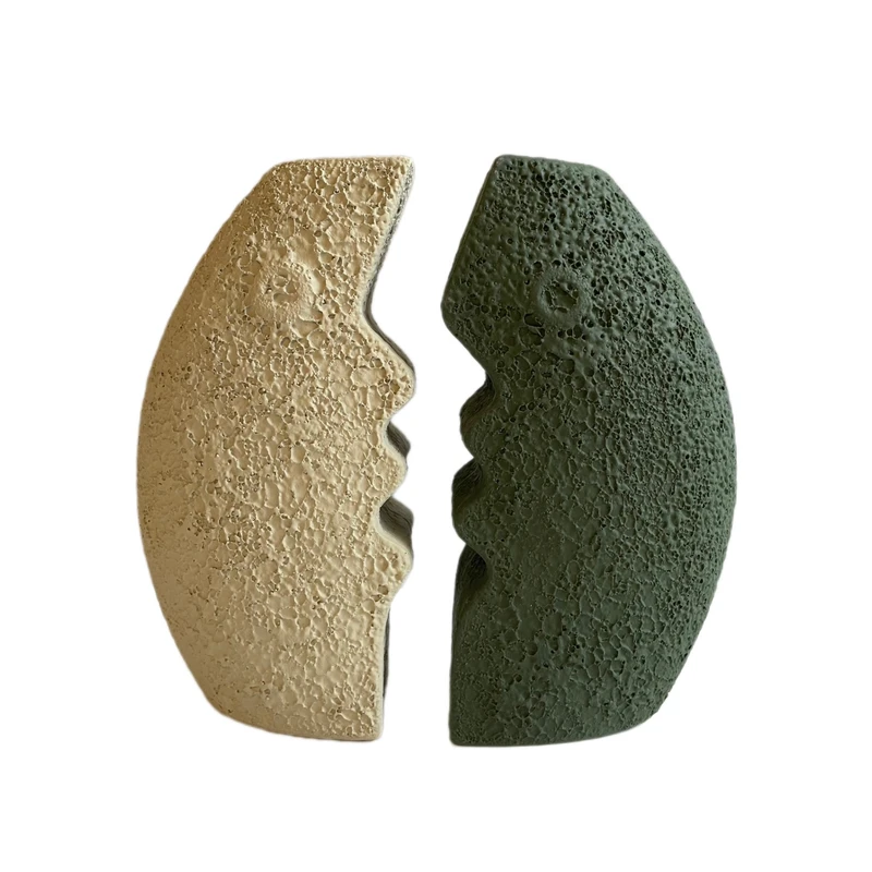 گلدان دکوری مدل آغوش مجموعه 2 عددی