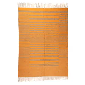 گلیم دستبافت سه متری مدل دکوراتیو کد 1_140896