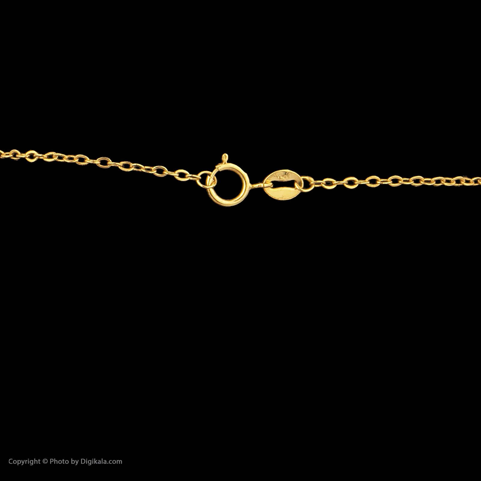گردنبند طلا 18 عیار زنانه مایا ماهک مدل MM1089 -  - 4