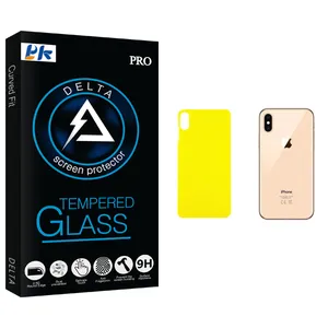 PK Delta Glass Back Protector For Apple اپل iPhone XS Max