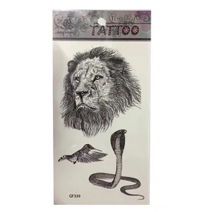 تتو موقت طرح شیر کد 234