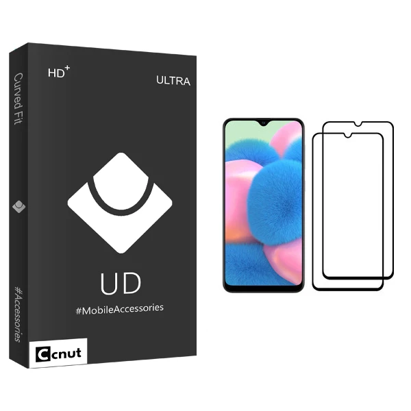 محافظ صفحه نمایش کوکونات مدل UD Black مناسب برای گوشی موبایل سامسونگ Galaxy A30s بسته دو عددی