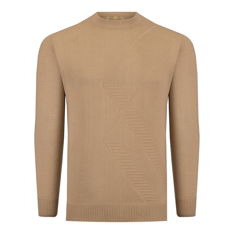 پلیور یقه گرد مردانه مدل K2 کد CR1