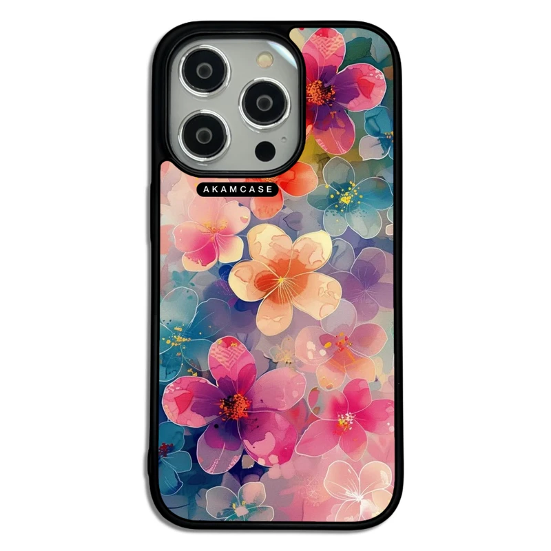 کاور آکام مدل AMC-WA14PRO-FLOWERS-42 مناسب برای گوشی موبایل اپل iPhone 14 Pro
