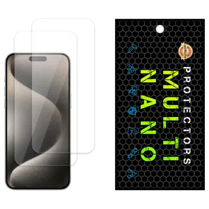 Multi Nano X-S2N Screen Protector For Apple iPhone 15 Pro Max Pack of 2