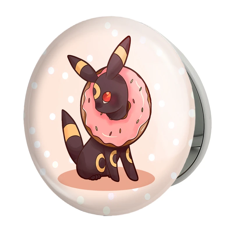 آینه جیبی خندالو طرح امبرون انیمه پوکمون مدل تاشو کد 17311 