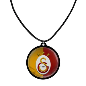 گردنبند مدل دوطرفه طرح گالاتاسرای کد S3655