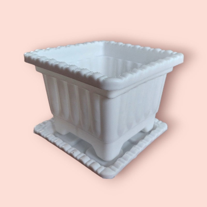 گلدان مدل پلاستیکی کد 204 بسته 2 عددی