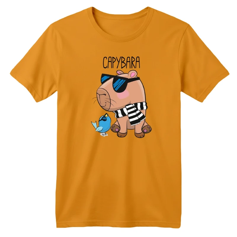 تی‌شرت آستین کوتاه لانگ بچگانه مدل سگ و جوجه