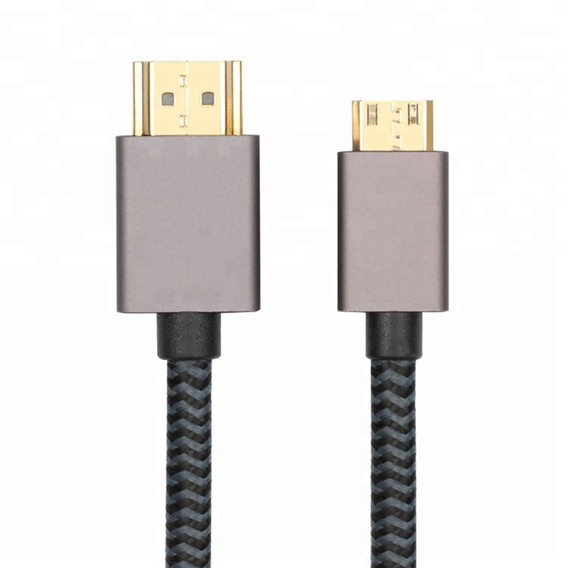 کابل  تبدیل Mini HDMI به HDMI مدل 4k طول 3 متر