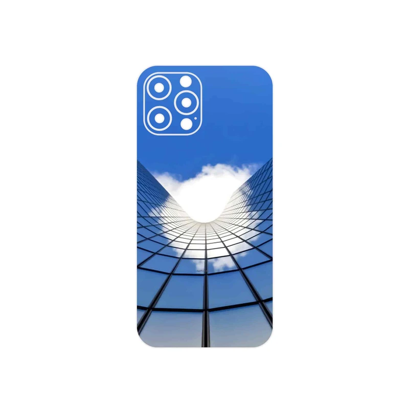 برچسب پوششی ماهوت مدل Glass skyscraper مناسب برای گوشی موبایل اپل iPhone 12 Pro Max