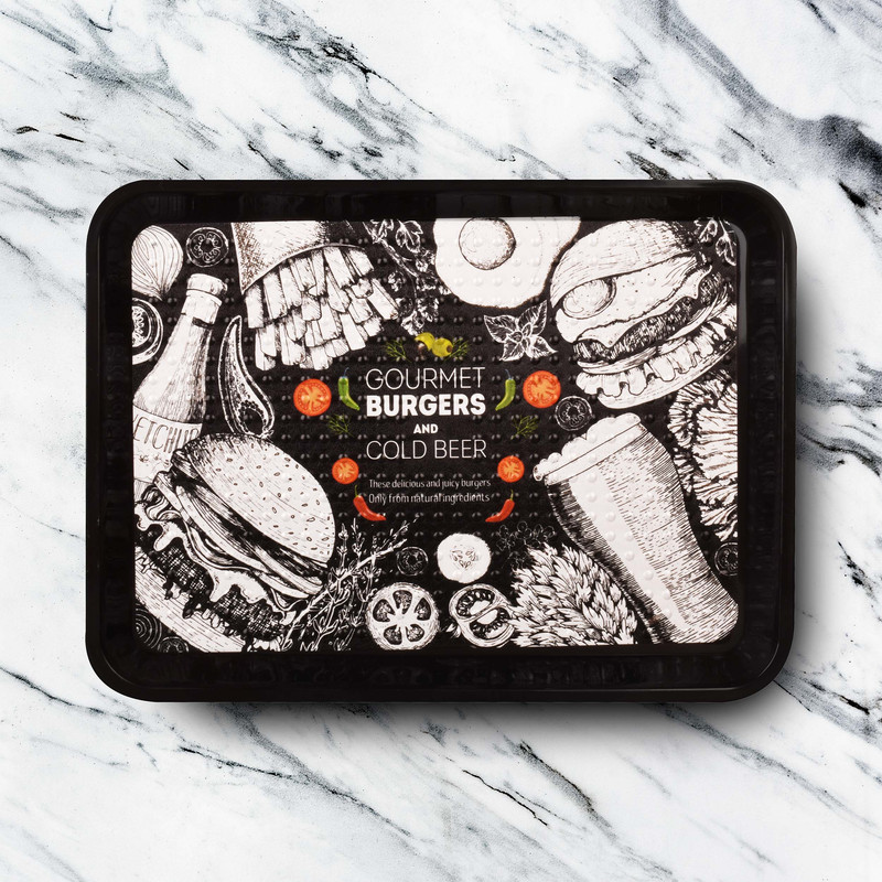 سینی مهروز مدل برگر کد GH-1403-545