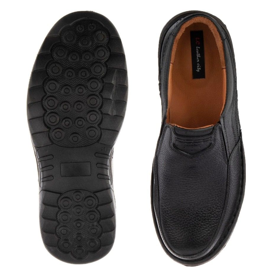 کفش روزمره مردانه شهر چرم مدل چرم طبیعی کد pa-50061 - - 2