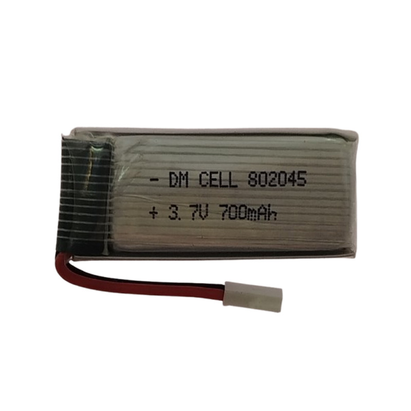 باتری لیتیومی دی ام سل مدل DM-HP-802045 ظرفیت 700 میلی آمپر ساعت