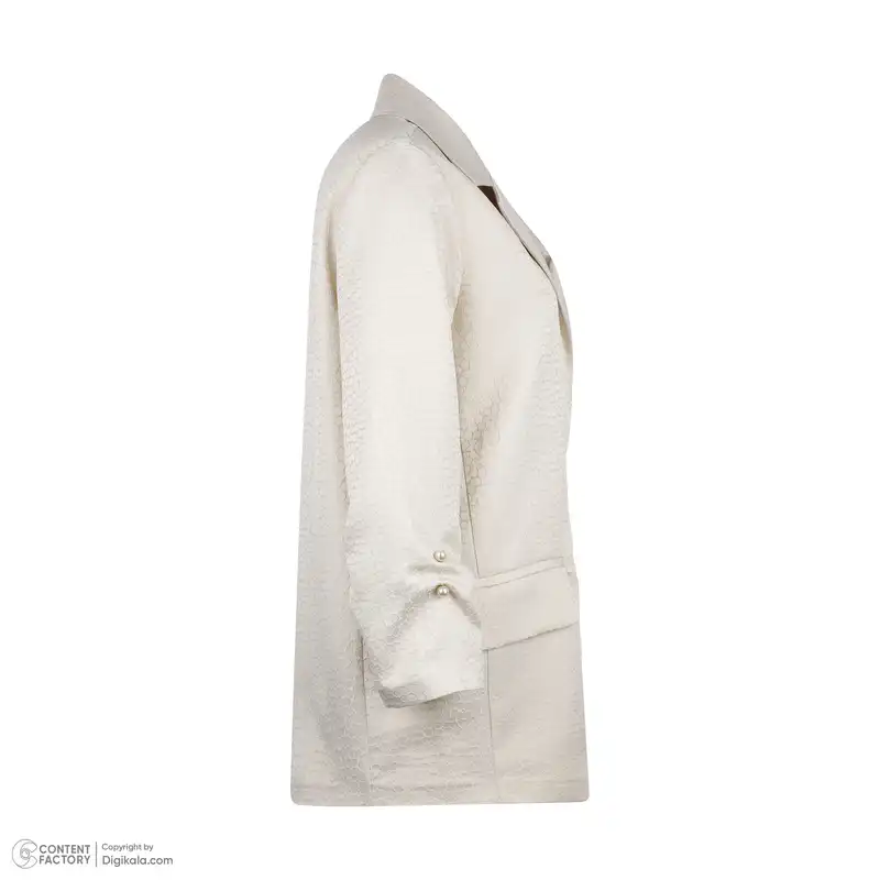 کت زنانه نیزل مدل 0187-031 رنگ کرم