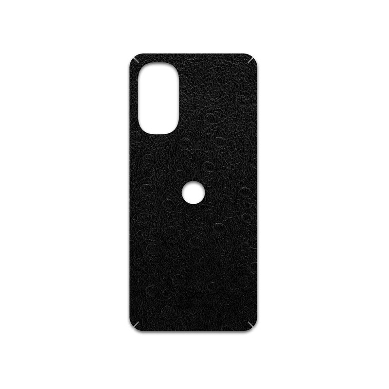 برچسب پوششی ماهوت مدل Ostrich-Leather مناسب برای گوشی موبایل موتورولا Moto G52
