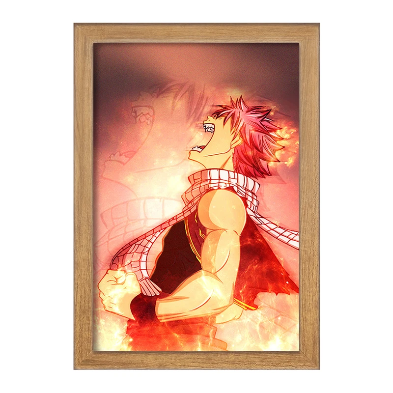 تابلو خندالو مدل ناتسو انیمه فری تیل Fairy Tail  کد 16475