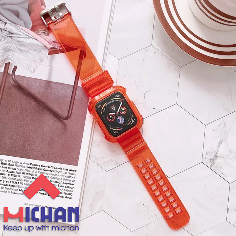 بند میچان مدل Glassy G-Shock مناسب برای ساعت هوشمند اسمارت واچ HK8 Pro Max / HK9 Pro Max / HK10 Pro Max