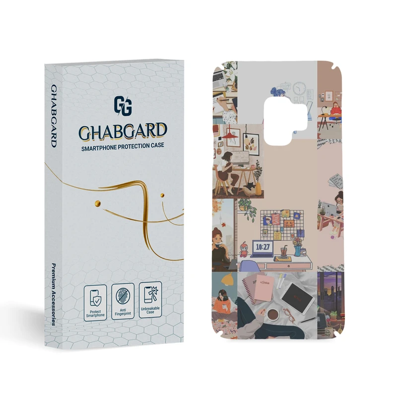 کاور قاب گارد مدل دخترانه مناسب برای گوشی موبایل سامسونگ Galaxy S9