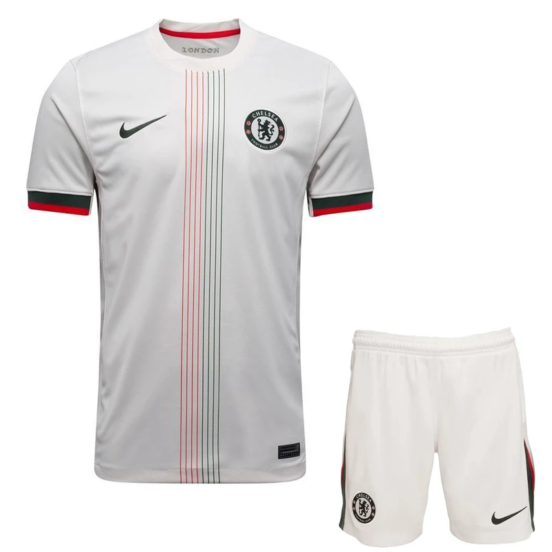 ست تی‌شرت و شلوارک ورزشی پسرانه مدل چلسی کد Away 2026