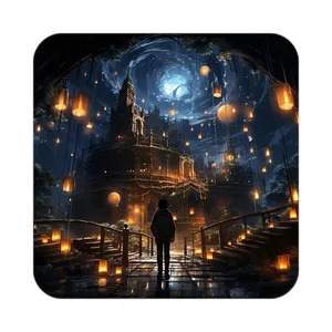 زیر لیوانی کاکتی طرح هری پاتر Harry Potter مدل mp44544