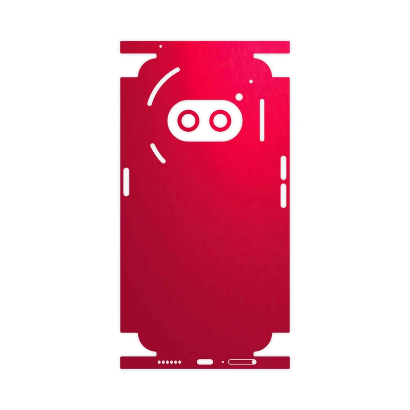 برچسب پوششی ماهوت مدل Matte-Warm-Red-FullSkin مناسب برای گوشی موبایل ناتینگ Phone 2a