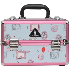 کیف لوازم آرایش و گریم زنانه گلدکینگ مدل GK2653