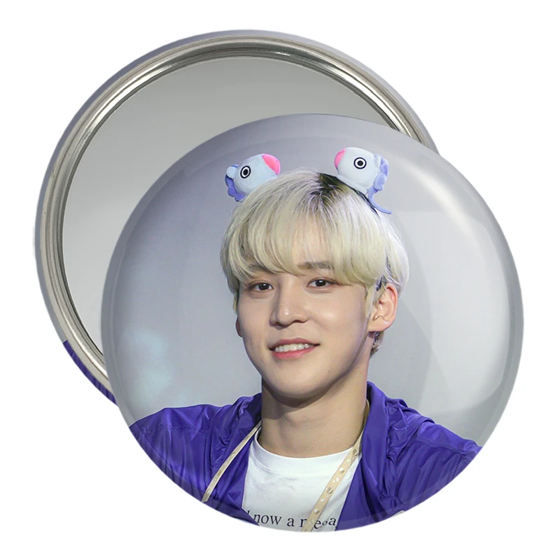 آینه جیبی خندالو مدل یونهو گروه ایتیز ATEEZ  کد 21210