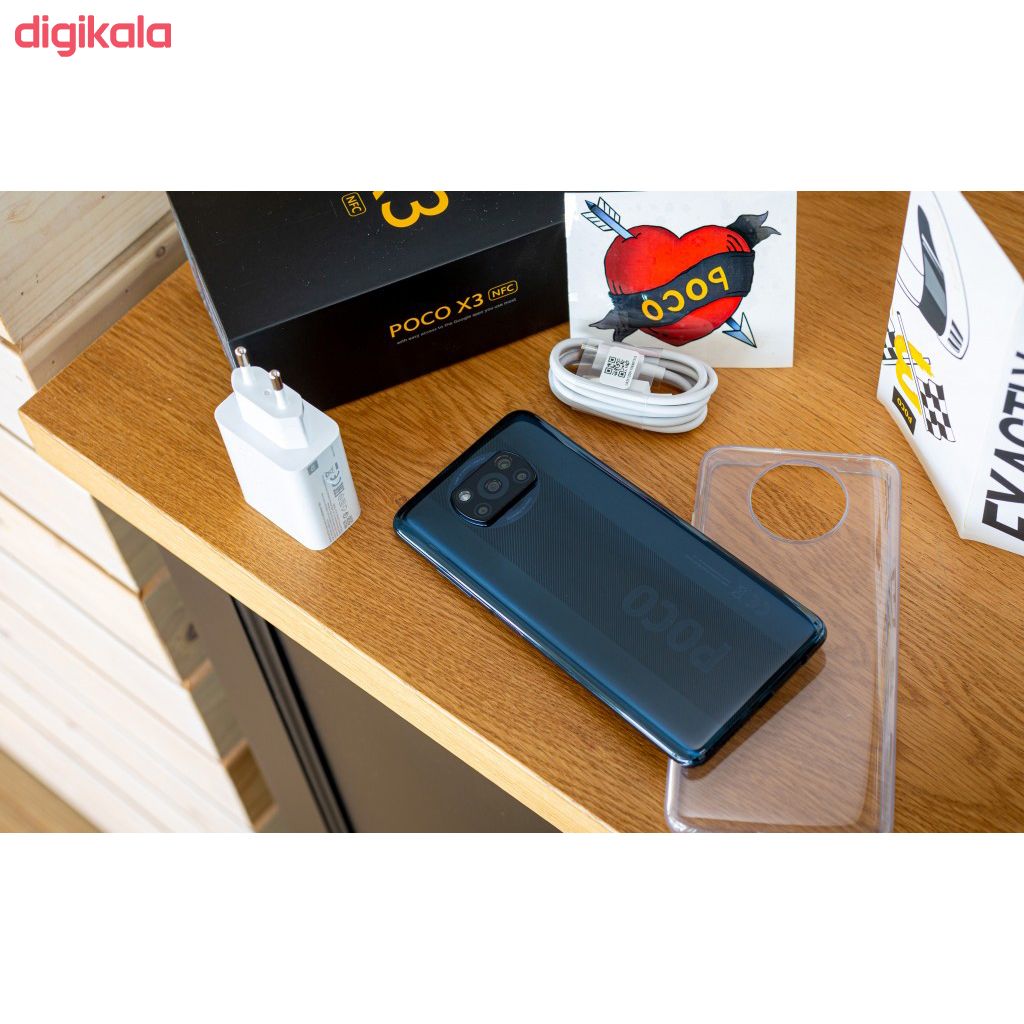 گوشی موبایل شیائومی مدل POCO X3 NFC M2007J20CG دو سیم کارت ظرفیت 64 گیگابایت و رم 6 گیگابایت main 1 10