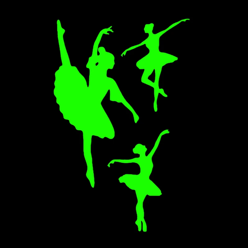 استیکر کلید و پریز مدل شبنما طرح باله کد 01154 بسته 3 عددی