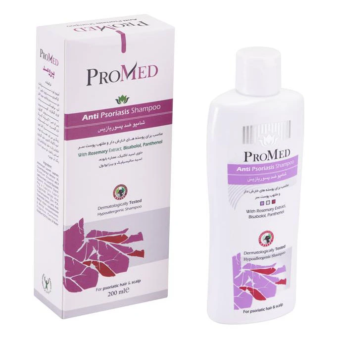 شامپو مو  پرومد مدل Anti Pso حجم 200 میلی لیتر