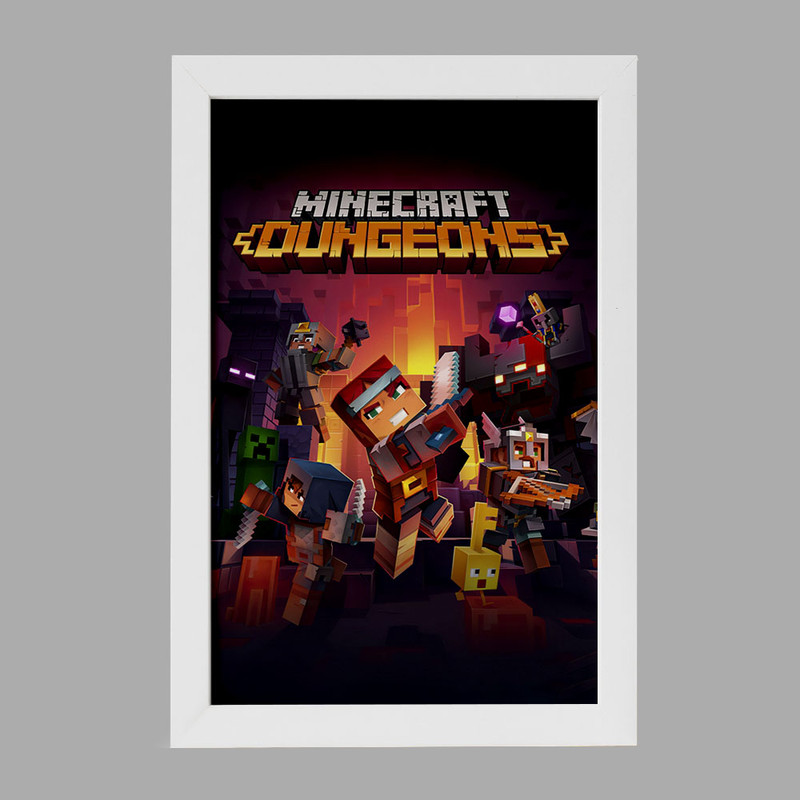 تابلو خندالو مدل بازی ماینکرافت کد 23239