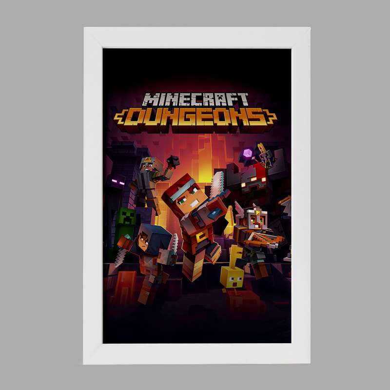 تابلو خندالو مدل بازی ماینکرافت کد 23239 تابلو خندالو مدل بازی ماینکرافت کد 23239