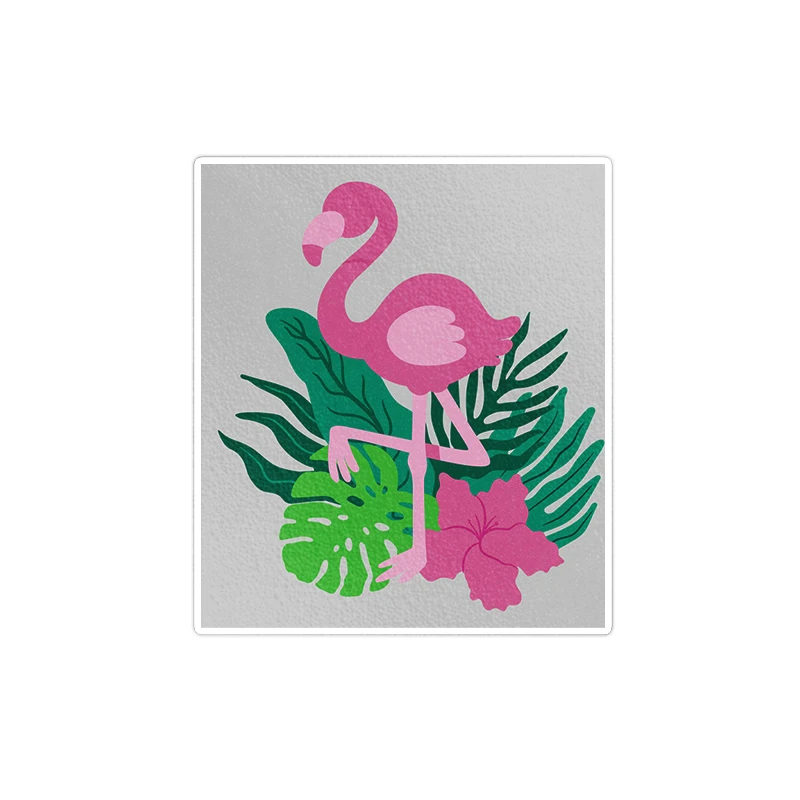  استیکر لپ تاپ ویندی دیزاین طرح فلامینگو مدل 1423