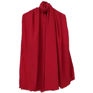 شال زنانه مدل پلیسه مربعی ساده p1