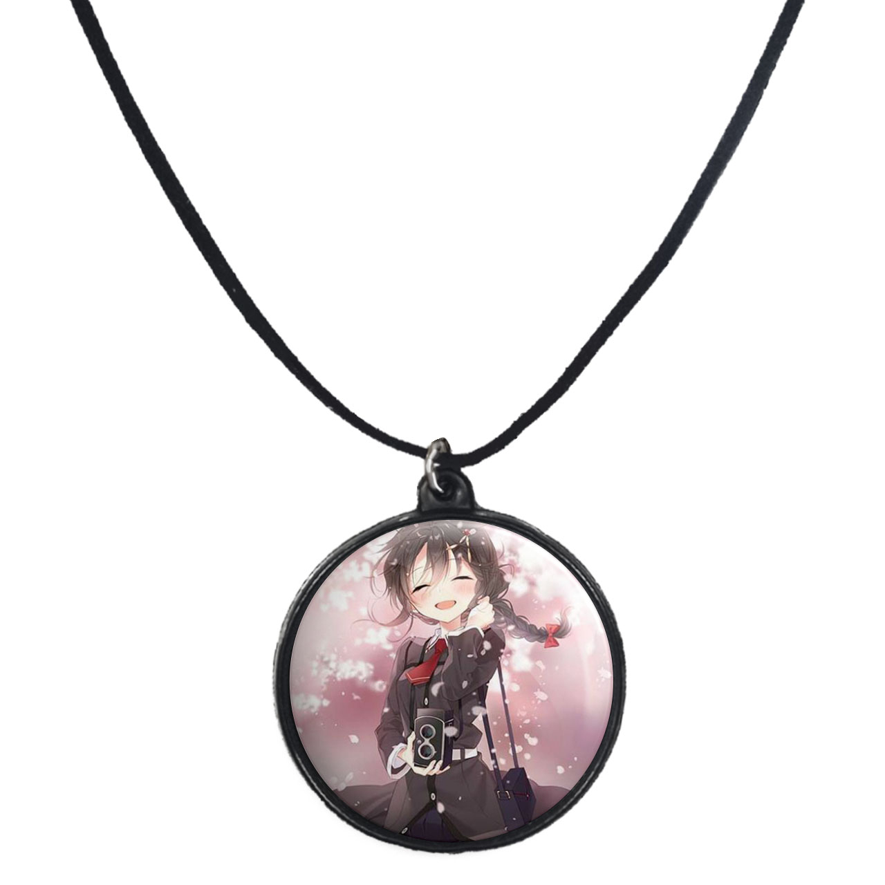 گردنبند پرمانه طرح عکاس کد pmb.5142 مدل دو طرفه