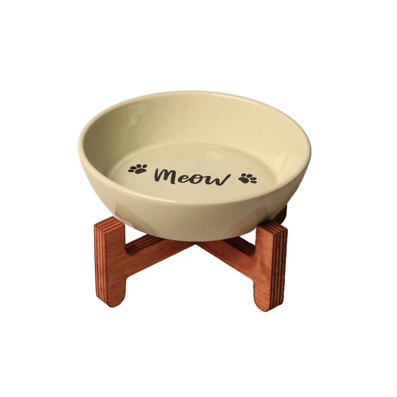 ظرف آب و غذا گربه مدل  پایه دار