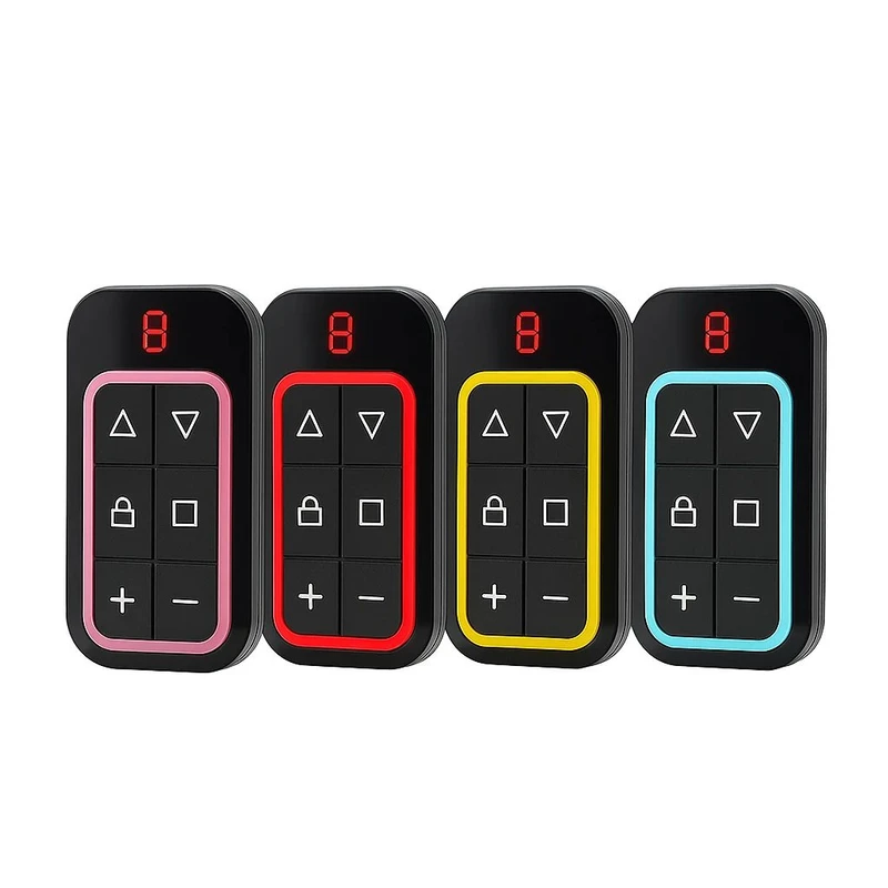 عکس شماره 4 : ریموت بلوتوثی دربازکن مدل هشت کاناله مولتی فرکانس مجموعه 4 عددی